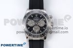 Daytona 126519 QF 1:1 Best Edition Black/Silver Dial on Oysterflex Strap SH4131 V5