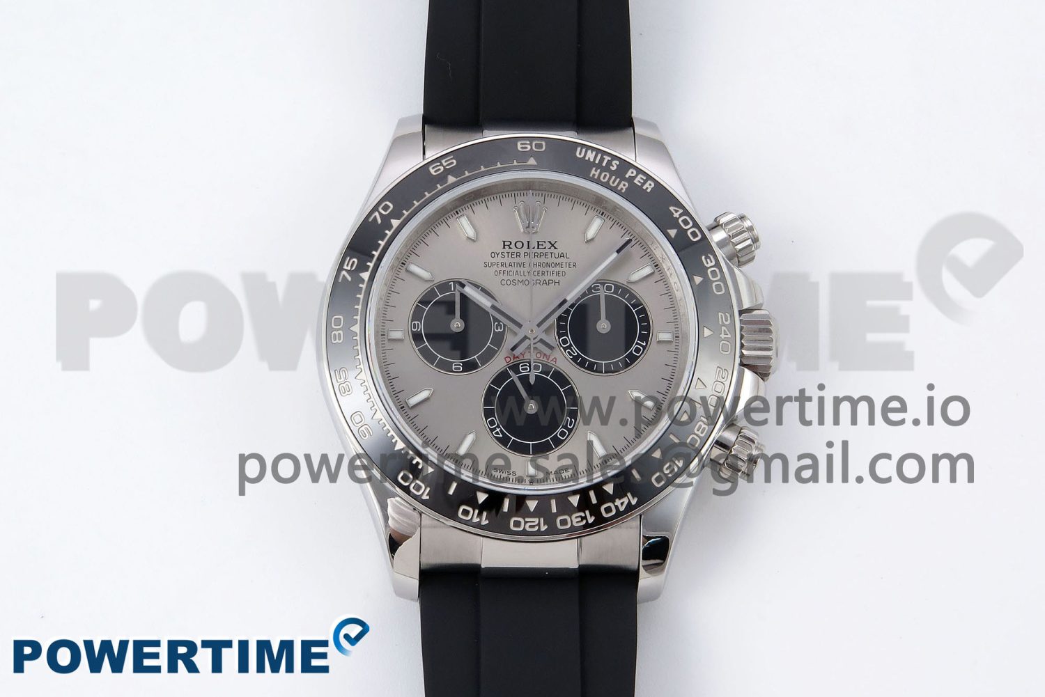Daytona 126519 QF 1:1 Best Edition Gray/Black Dial on Oysterflex Strap SH4131 V5 - Image 1