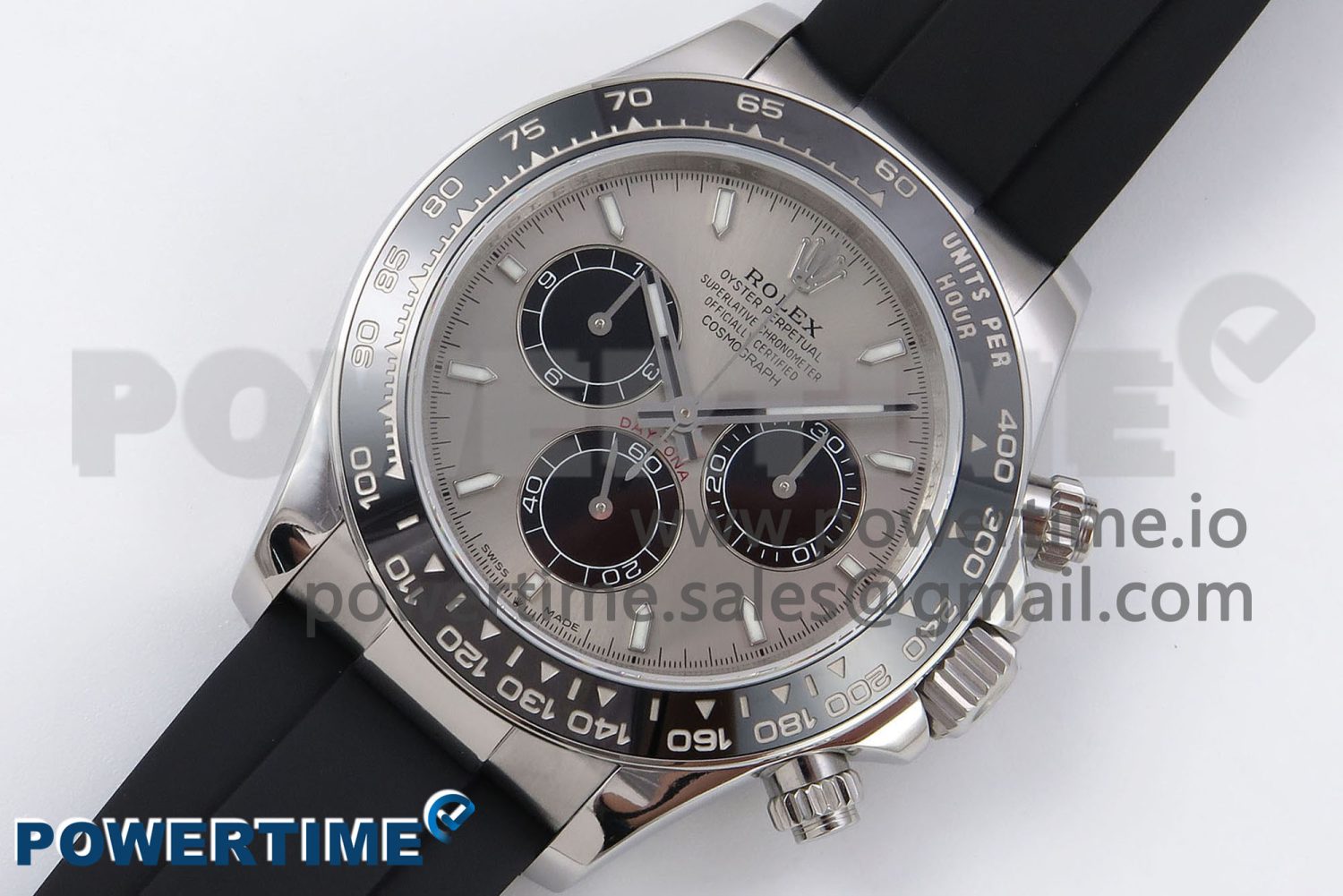 Daytona 126519 QF 1:1 Best Edition Gray/Black Dial on Oysterflex Strap SH4131 V5 - Image 2