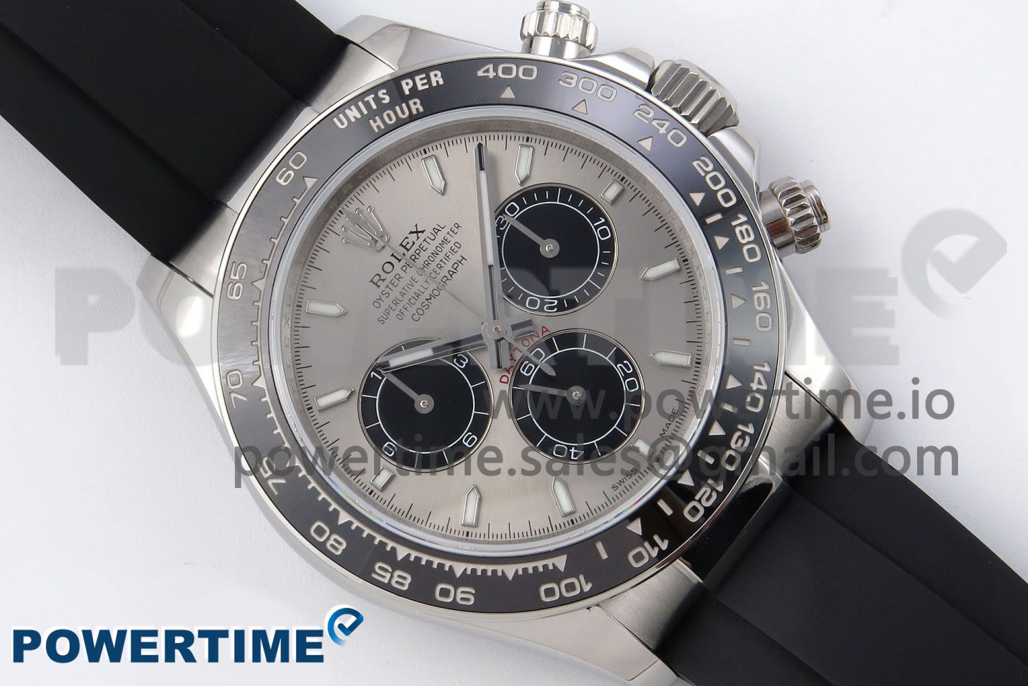 Daytona 126519 QF 1:1 Best Edition Gray/Black Dial on Oysterflex Strap SH4131 V5 - Image 3