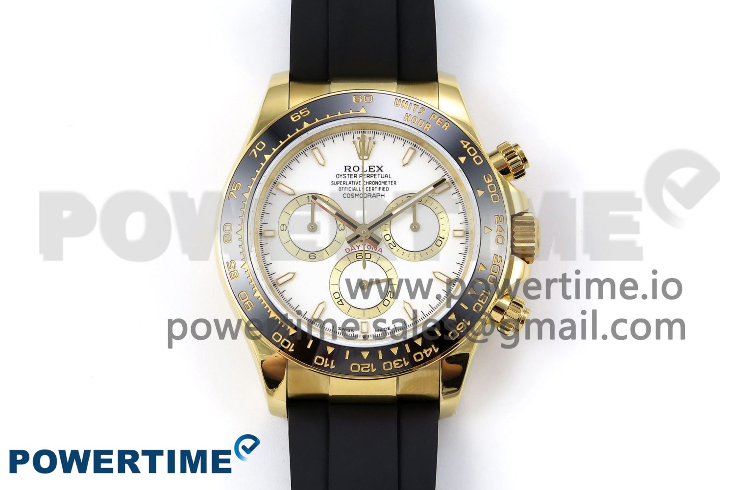 Daytona 126518 QF 1:1 Best Edition White Dial on Oysterflex Strap SH4131 V5 - Image 1