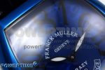 Crazy Hours Blue PVD TWF Best Edition Blue Dial on Blue Leather Strap A23J - Image 4