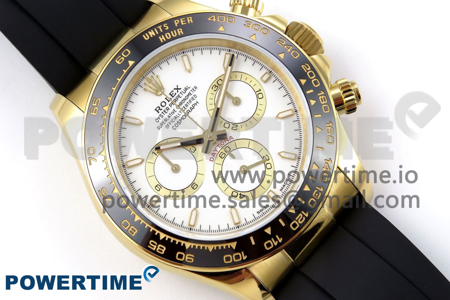 Daytona 126518 QF 1:1 Best Edition White Dial on Oysterflex Strap SH4131 V5 - Image 3