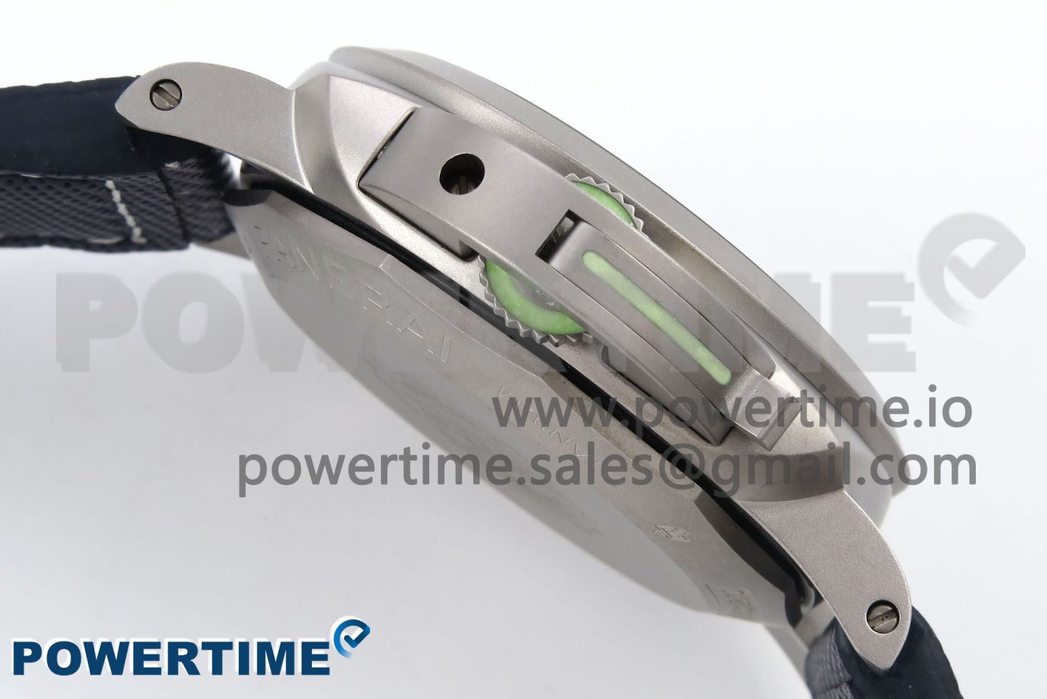 PAM1117 Titanium TTF 1:1 Best Edition Blue Dial on Blue Kevlar Composite Strap P9010 - Image 6