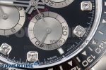 Daytona 126519 QF 1:1 Best Edition Black/Silver Diamonds Dial on Oysterflex Strap SH4131 V5 - Image 5