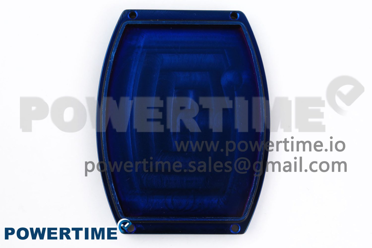 Crazy Hours Blue PVD TWF Best Edition Blue Dial on Blue Leather Strap A23J - Image 12