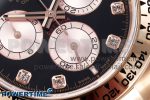 Daytona 126505 QF 1:1 Best Edition Black/RG Diamonds Dial on RG Braclet SH4131 V5 - Image 5