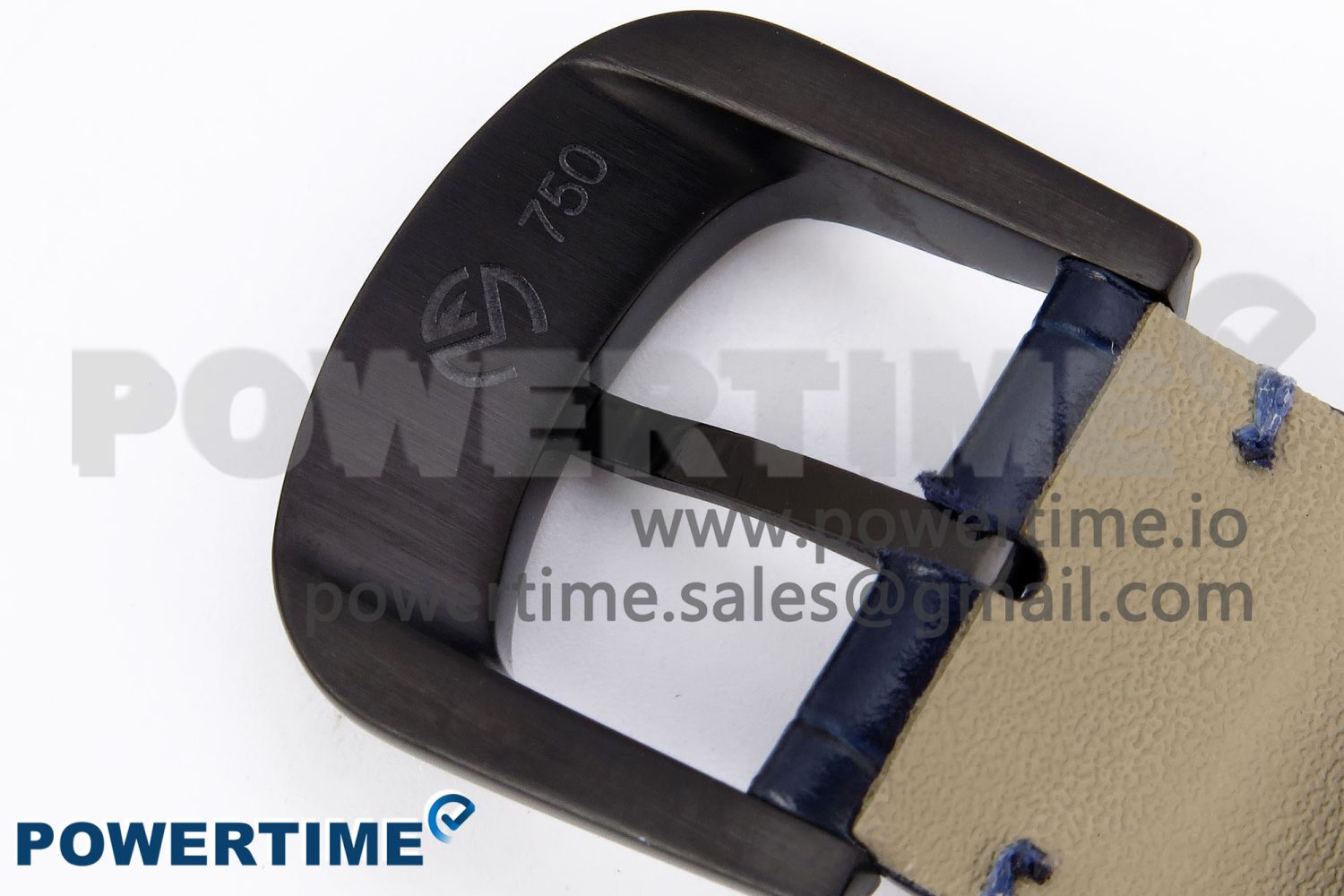 Crazy Hours Blue PVD TWF Best Edition White Dial on Blue Leather Strap A23J - Image 15