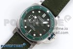 PAM1287 V TTF 1:1 Best Edition Green Dial on Green Nylon Strap P900 - Image 2