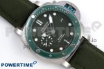 PAM1287 V TTF 1:1 Best Edition Green Dial on Green Nylon Strap P900 - Image 3