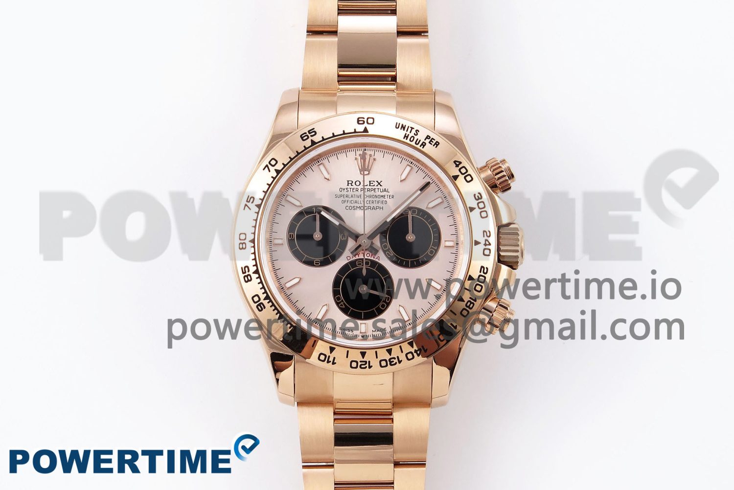Daytona 126505 QF 1:1 Best Edition RG/Black Dial on RG Braclet SH4131 V5 - Image 1