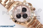 Daytona 126505 QF 1:1 Best Edition RG/Black Dial on RG Braclet SH4131 V5 - Image 3