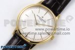 Patrimony YG KZF Best Edition White Dial on Brown Leather Strap MIYOTA 9015 - Image 2