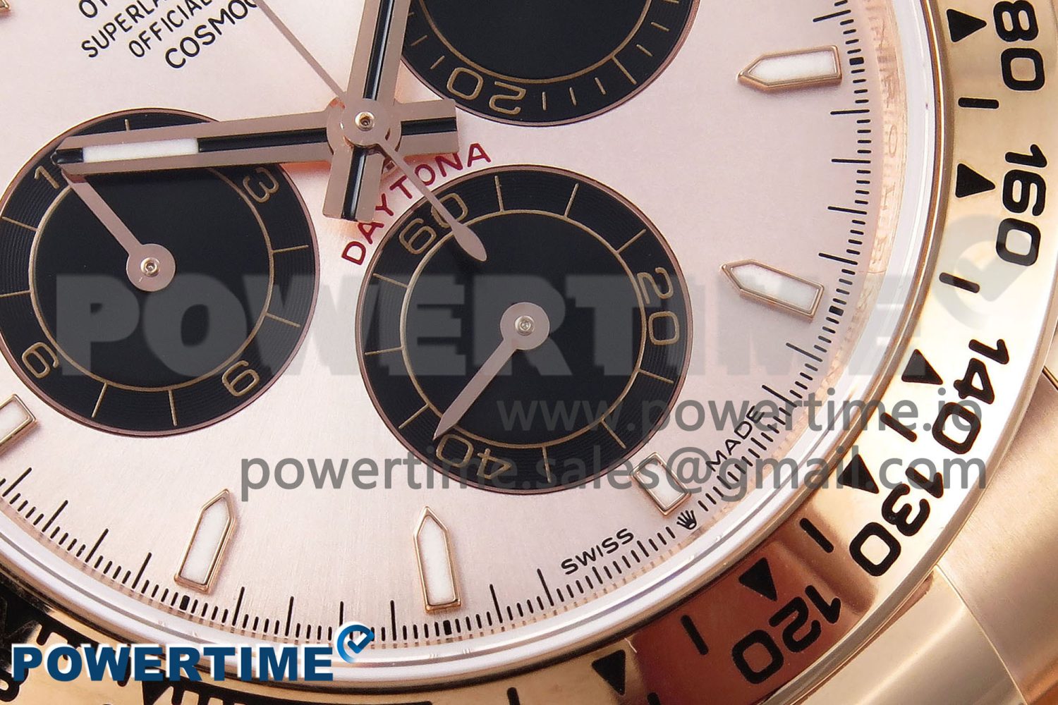Daytona 126505 QF 1:1 Best Edition RG/Black Dial on RG Braclet SH4131 V5 - Image 5