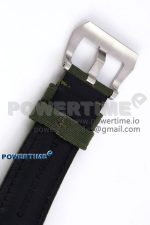 PAM1287 V TTF 1:1 Best Edition Green Dial on Green Nylon Strap P900 - Image 14