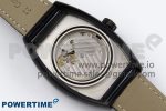Crazy Hours PVD TWF Best Edition Gray Dial on Black Leather Strap A23J - Image 9