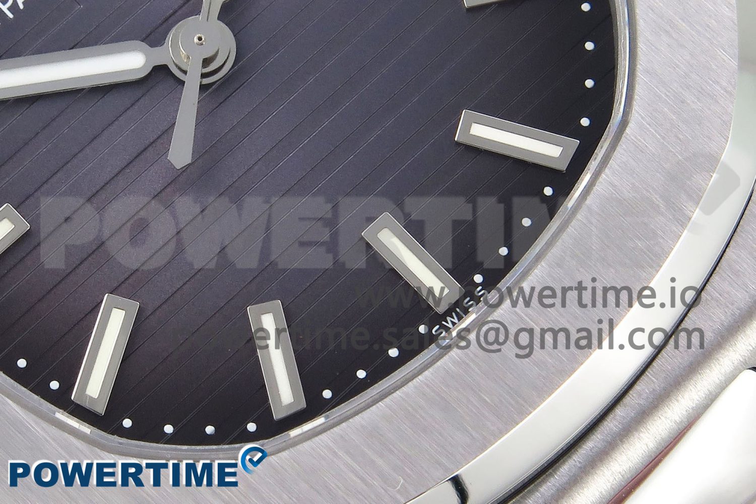 Nautilus 5711/1A PPF 1:1 Best Edition Blue/Gray Textured Dial on SS Bracelet Super Clone 26-330 V5 - Image 5