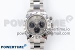 Daytona 126509 QF 1:1 Best Edition Gray/Black Dial on SS Braclet SH4131 V5