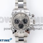 Daytona 126509 QF 1:1 Best Edition Gray/Black Dial on SS Braclet SH4131 V5