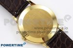 Patrimony YG KZF Best Edition White Dial on Brown Leather Strap MIYOTA 9015 - Image 8
