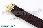 Patrimony YG KZF Best Edition White Dial on Brown Leather Strap MIYOTA 9015 - Image 11