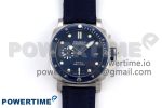 PAM1289 V TTF 1:1 Best Edition Blue Dial on Blue Nylon Strap P900