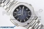 Nautilus 5711/1A-010 PPF 1:1 Best Edition Blue Textured Dial on SS Bracelet Super Clone 26-330 V5 - Image 3