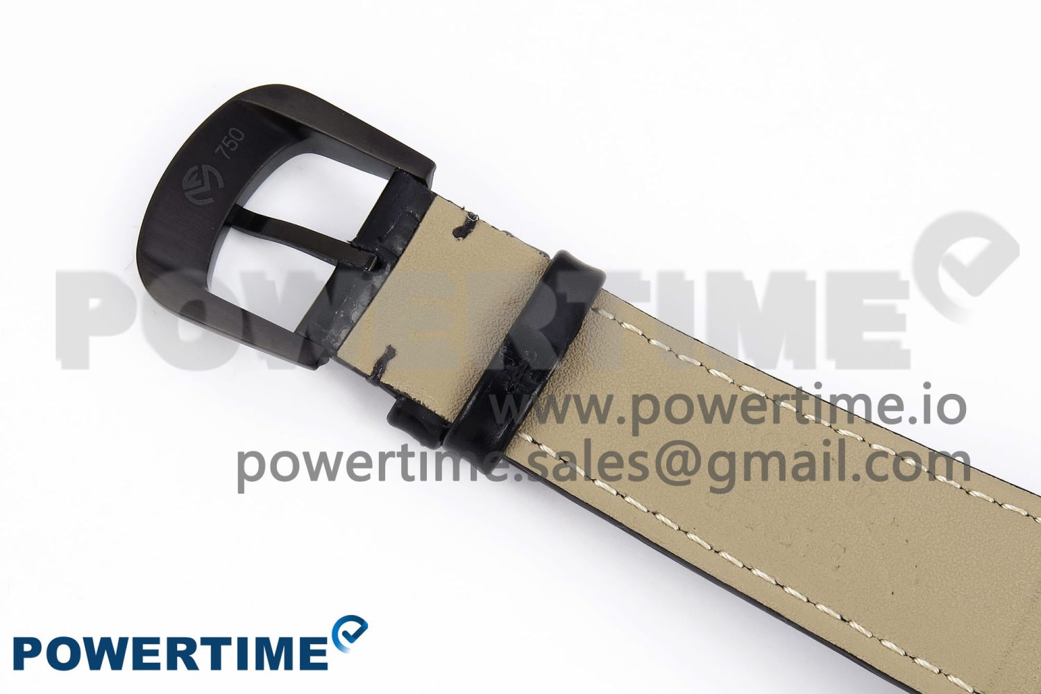 Crazy Hours PVD TWF Best Edition Gray Dial on Black Leather Strap A23J - Image 14