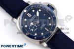 PAM1289 V TTF 1:1 Best Edition Blue Dial on Blue Nylon Strap P900 - Image 4