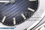 Nautilus 5711/1A-010 PPF 1:1 Best Edition Blue Textured Dial on SS Bracelet Super Clone 26-330 V5 - Image 5