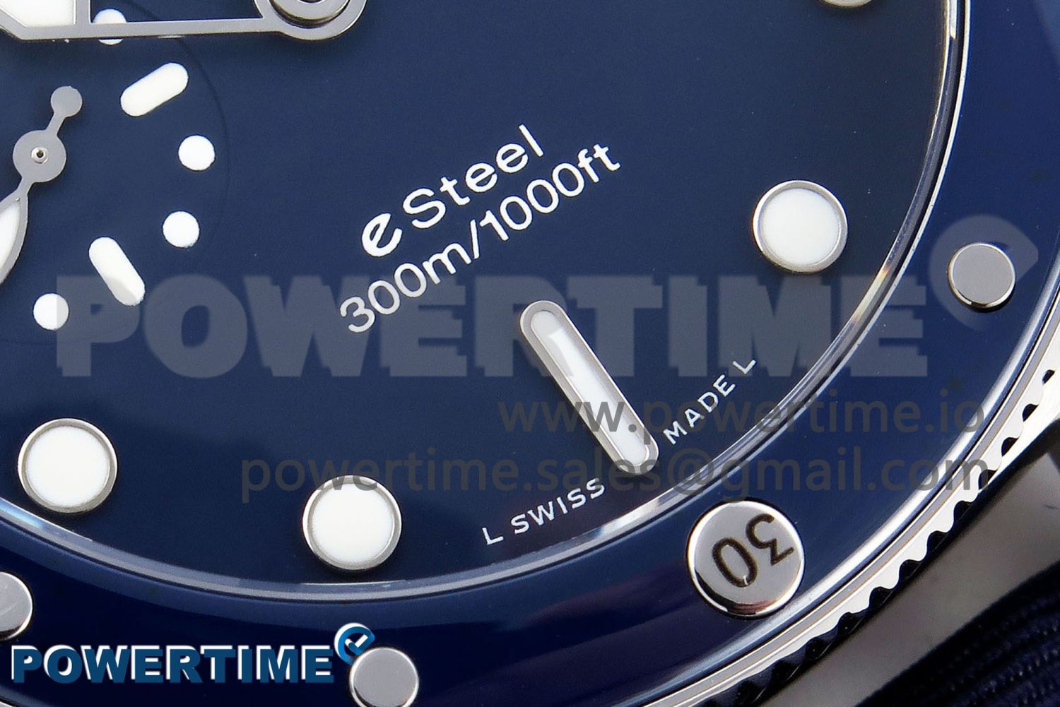 PAM1289 V TTF 1:1 Best Edition Blue Dial on Blue Nylon Strap P900 - Image 6