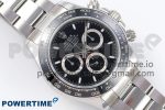 Daytona 126500 QF 1:1 Best Edition 904L Steel Black Dial on SS Braclet SH4131 V5 - Image 3