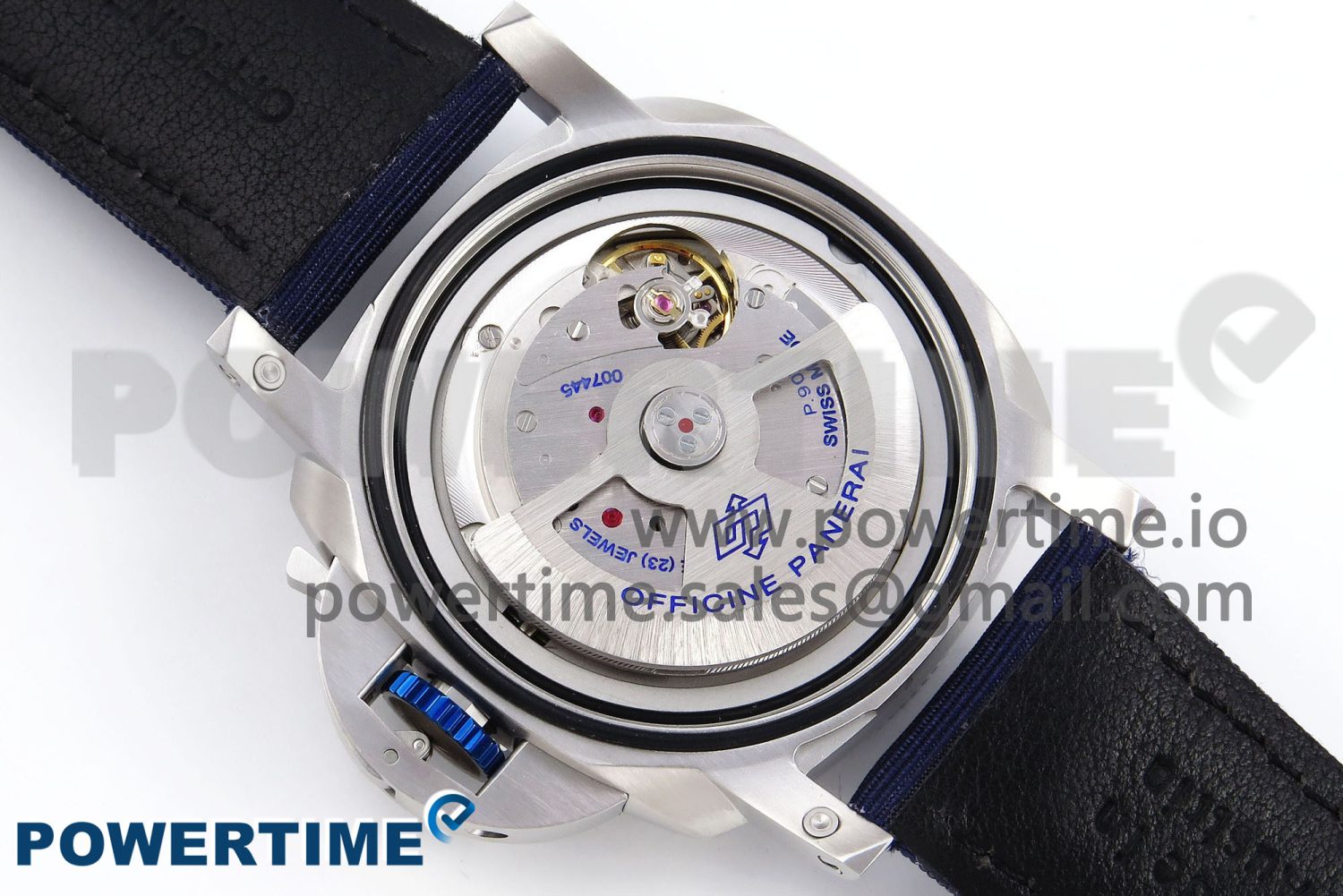 PAM1289 V TTF 1:1 Best Edition Blue Dial on Blue Nylon Strap P900 - Image 10