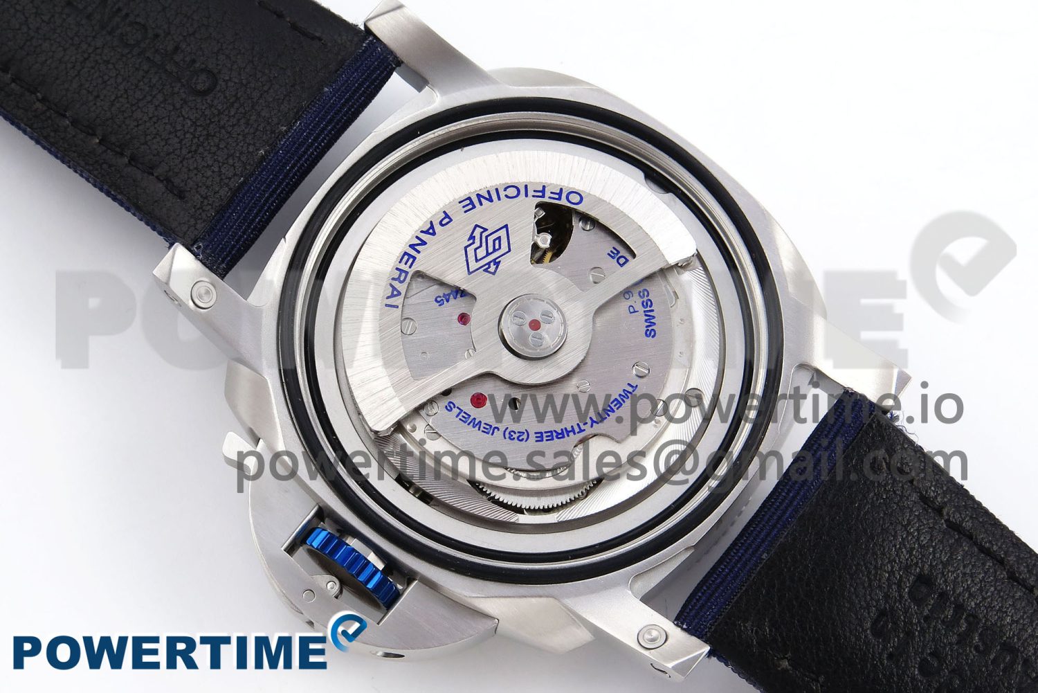 PAM1289 V TTF 1:1 Best Edition Blue Dial on Blue Nylon Strap P900 - Image 11