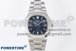 Nautilus 5711/1P 40th Anniversary PPF 1:1 Best Edition Blue Textured Dial on SS Bracelet Super Clone 26-330 V5