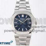 Nautilus 5711/1P 40th Anniversary PPF 1:1 Best Edition Blue Textured Dial on SS Bracelet Super Clone 26-330 V5