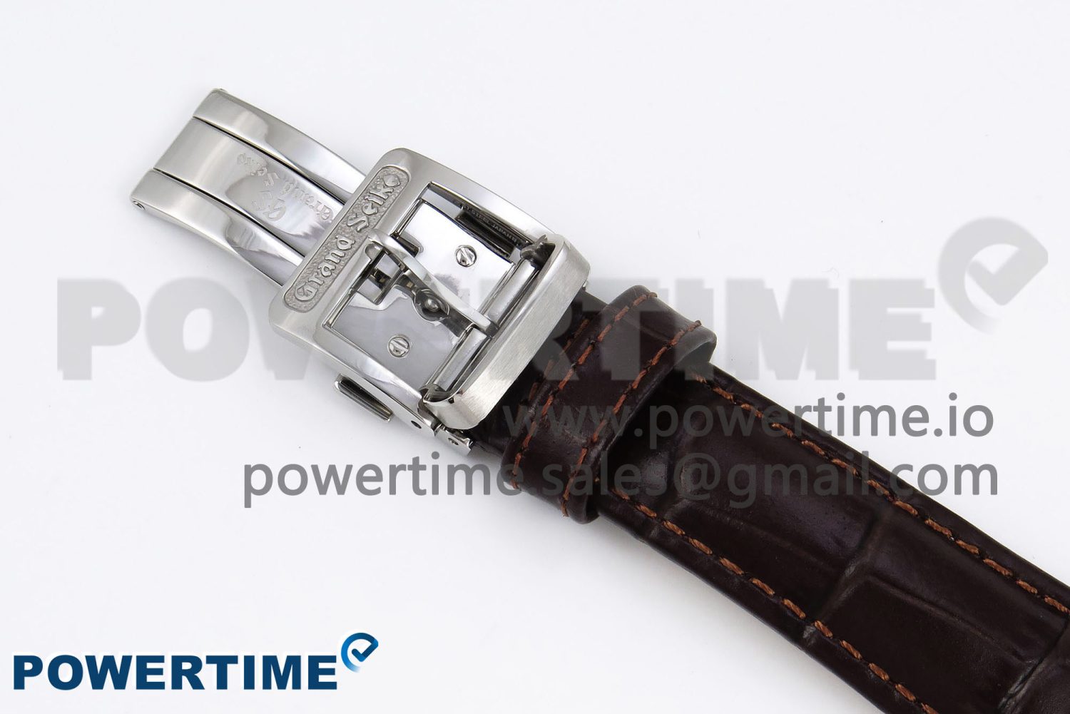 Grand Seiko Elegance GMT SS GSF 1:1 Best Edition Red Dial on Brown Leather Strap NH34 - Image 12