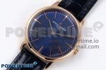 Patrimony RG KZF Best Edition Blue Dial on Blue Leather Strap MIYOTA 9015 - Image 2