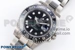 GMT-Master II 126710 GRNR Black/Gray Ceramic 904L Steel 3EF 1:1 Best Edition on Oyster Strap VR3285 - Image 2