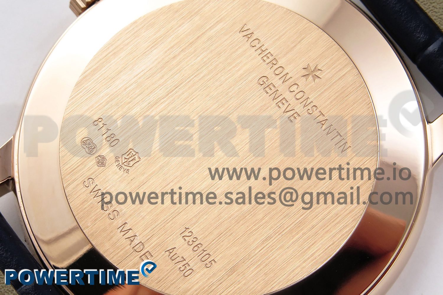 Patrimony RG KZF Best Edition Blue Dial on Blue Leather Strap MIYOTA 9015 - Image 9