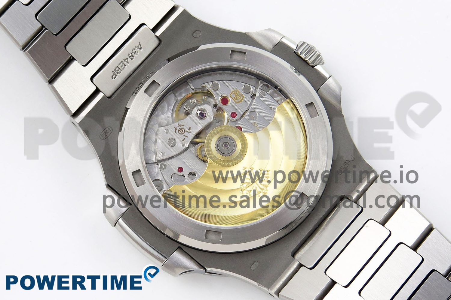 Nautilus 5711/1P 40th Anniversary PPF 1:1 Best Edition Blue Textured Dial on SS Bracelet Super Clone 26-330 V5 - Image 8
