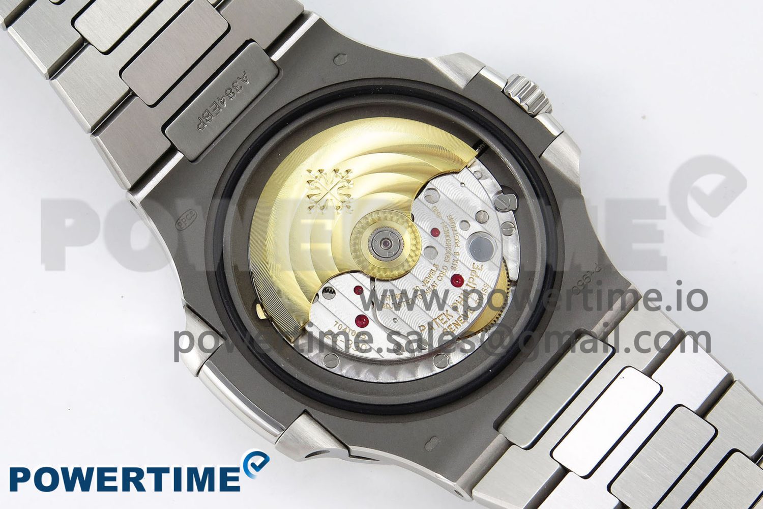 Nautilus 5711/1P 40th Anniversary PPF 1:1 Best Edition Blue Textured Dial on SS Bracelet Super Clone 26-330 V5 - Image 10