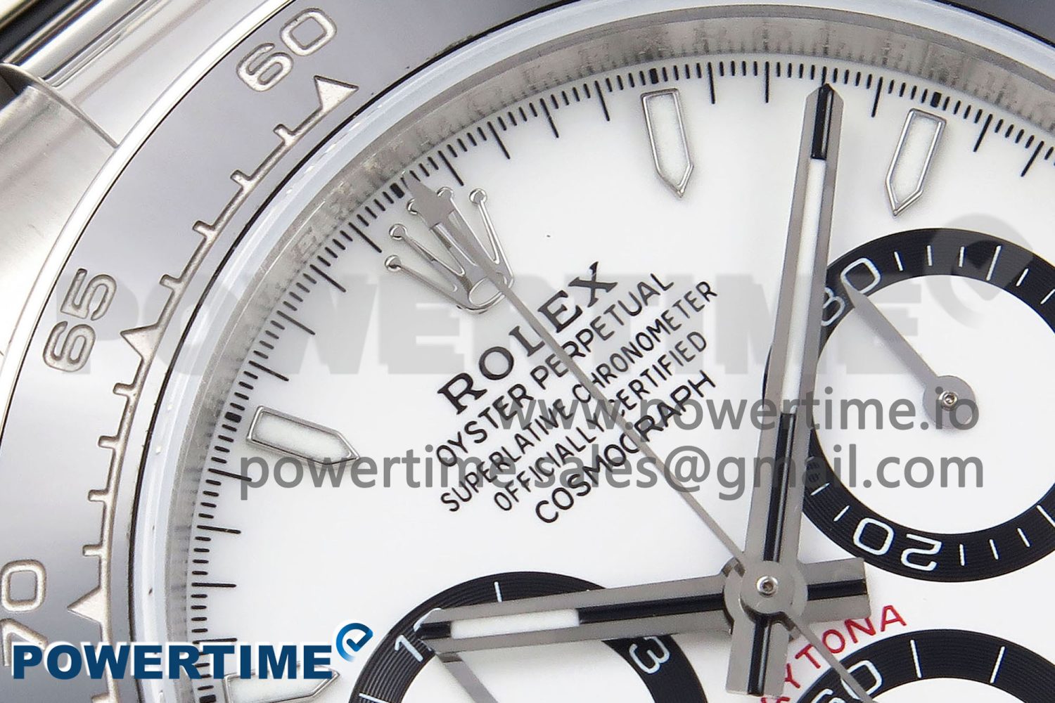 Daytona 126500 QF 1:1 Best Edition 904L Steel White Dial on SS Braclet SH4131 V5 - Image 4