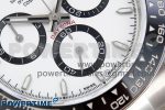 Daytona 126500 QF 1:1 Best Edition 904L Steel White Dial on SS Braclet SH4131 V5 - Image 5