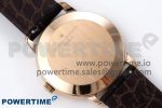 Patrimony RG KZF Best Edition Green Dial on Brown Leather Strap MIYOTA 9015 - Image 8