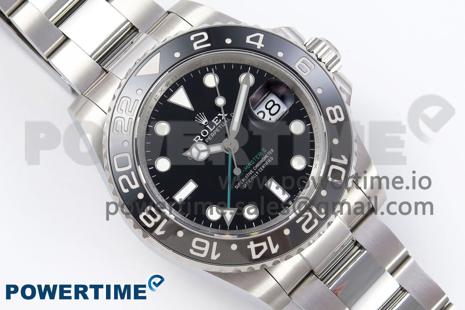 GMT-Master II 126710 GRNR Blue/Red Ceramic QF 1:1 Best Edition on Oyster Bracelet VR3285 CHS - Image 3