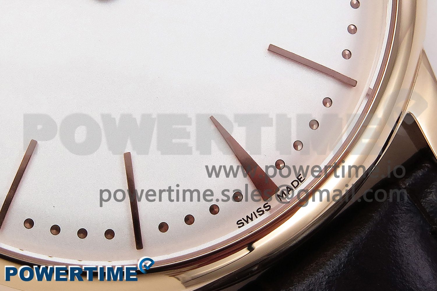 Patrimony RG KZF Best Edition White Dial on Brown Leather Strap MIYOTA 9015 - Image 5