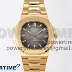 Nautilus 5711/1R-001 RG PPF 1:1 Best Edition Brown Textured Dial on RG Bracelet Super Clone 26-330 V5