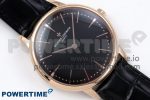 Patrimony RG KZF Best Edition Black Dial on Black Leather Strap MIYOTA 9015 - Image 3