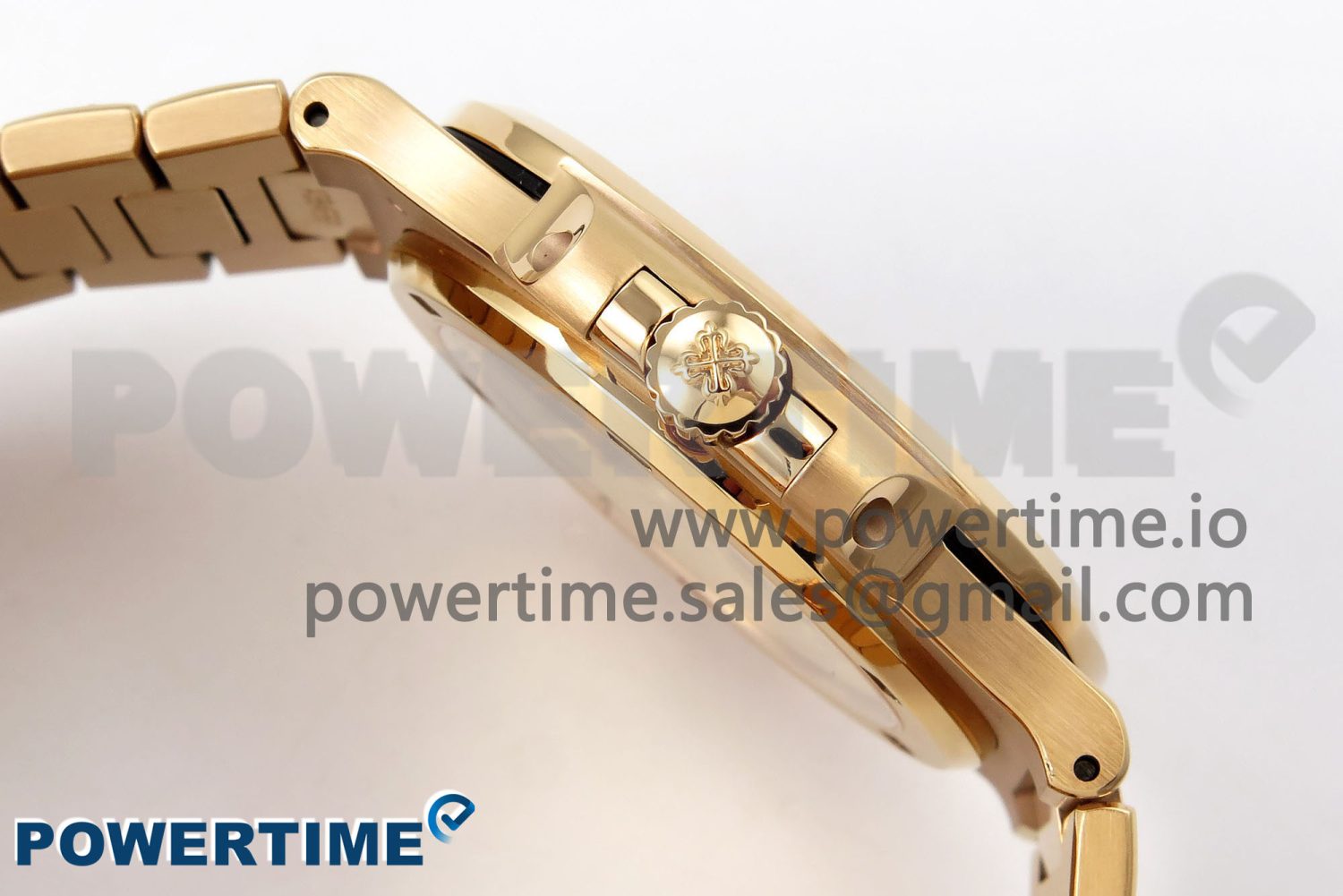 Nautilus 5711/1R-001 RG PPF 1:1 Best Edition Brown Textured Dial on RG Bracelet Super Clone 26-330 V5 - Image 6